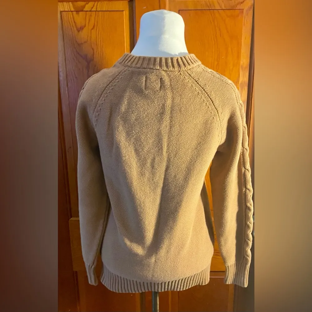 Gap maternity cable knit sweater, 100% Cotton, Size XXS - Image 3