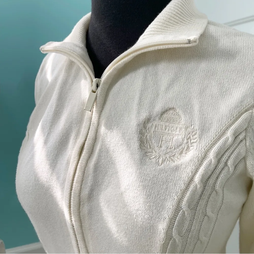 Preppy Tommy Hilfiger Zip Up - Image 2