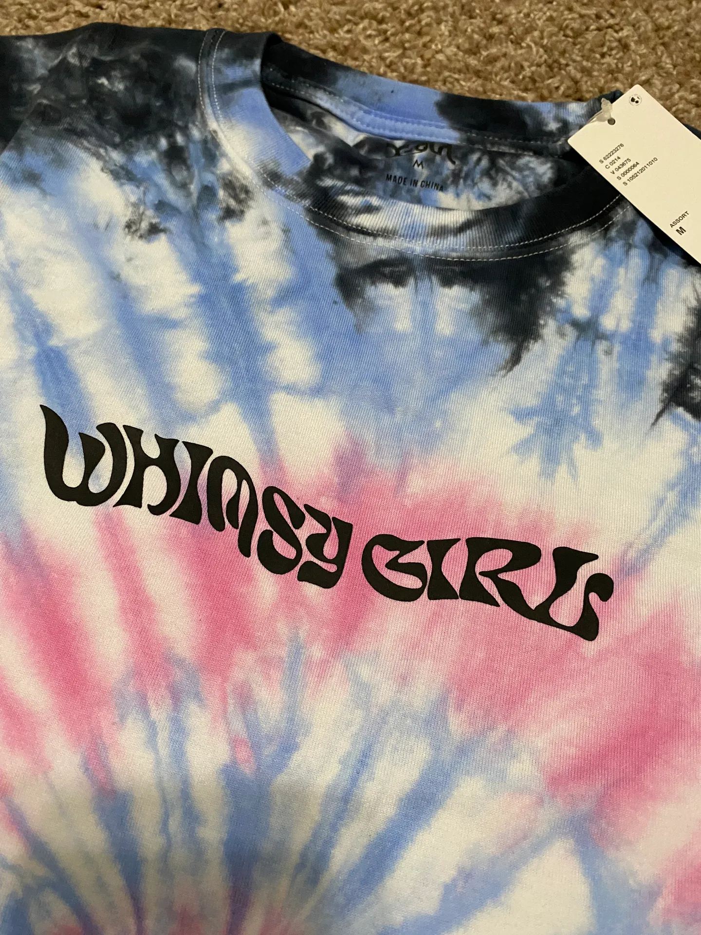 Urban Outfitters X-Girl Butterfly Tie-Dye NWT - Image 7