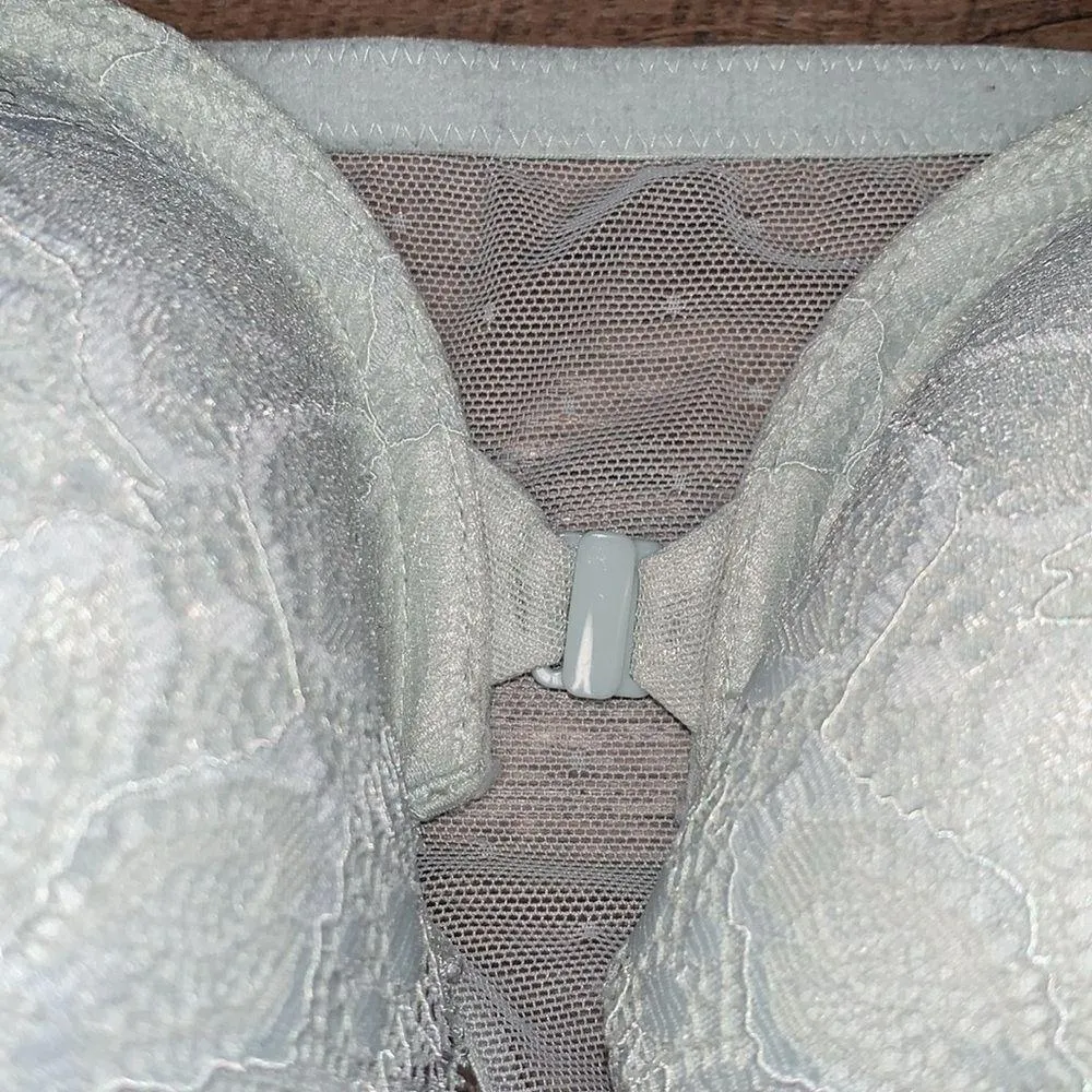 Victoria’s Secret Racerback Bra Blue 34D - Image 2