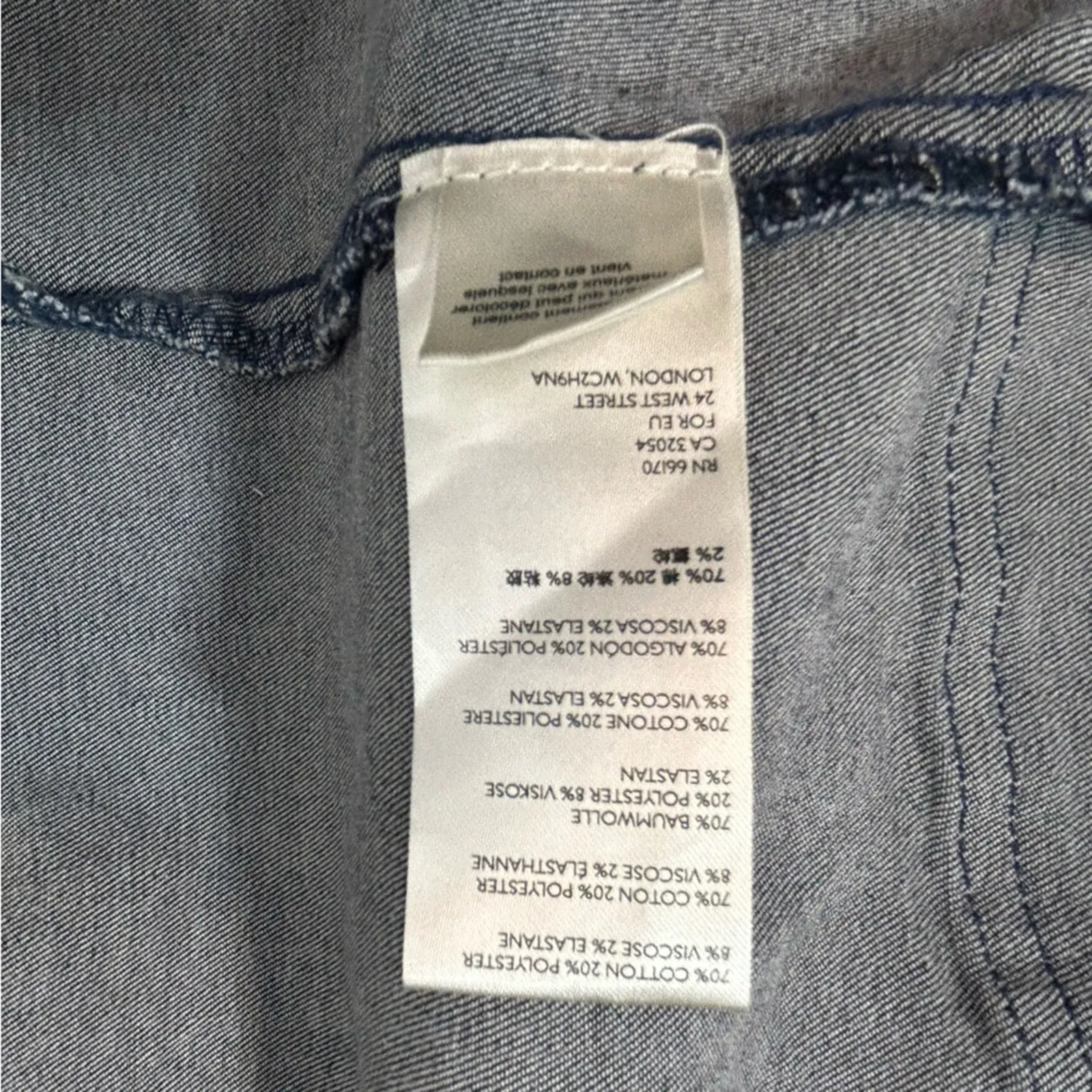 Free People 90s Black Denim Mini Dress M Vintage Western Boho Dolman Sleeve - Image 13