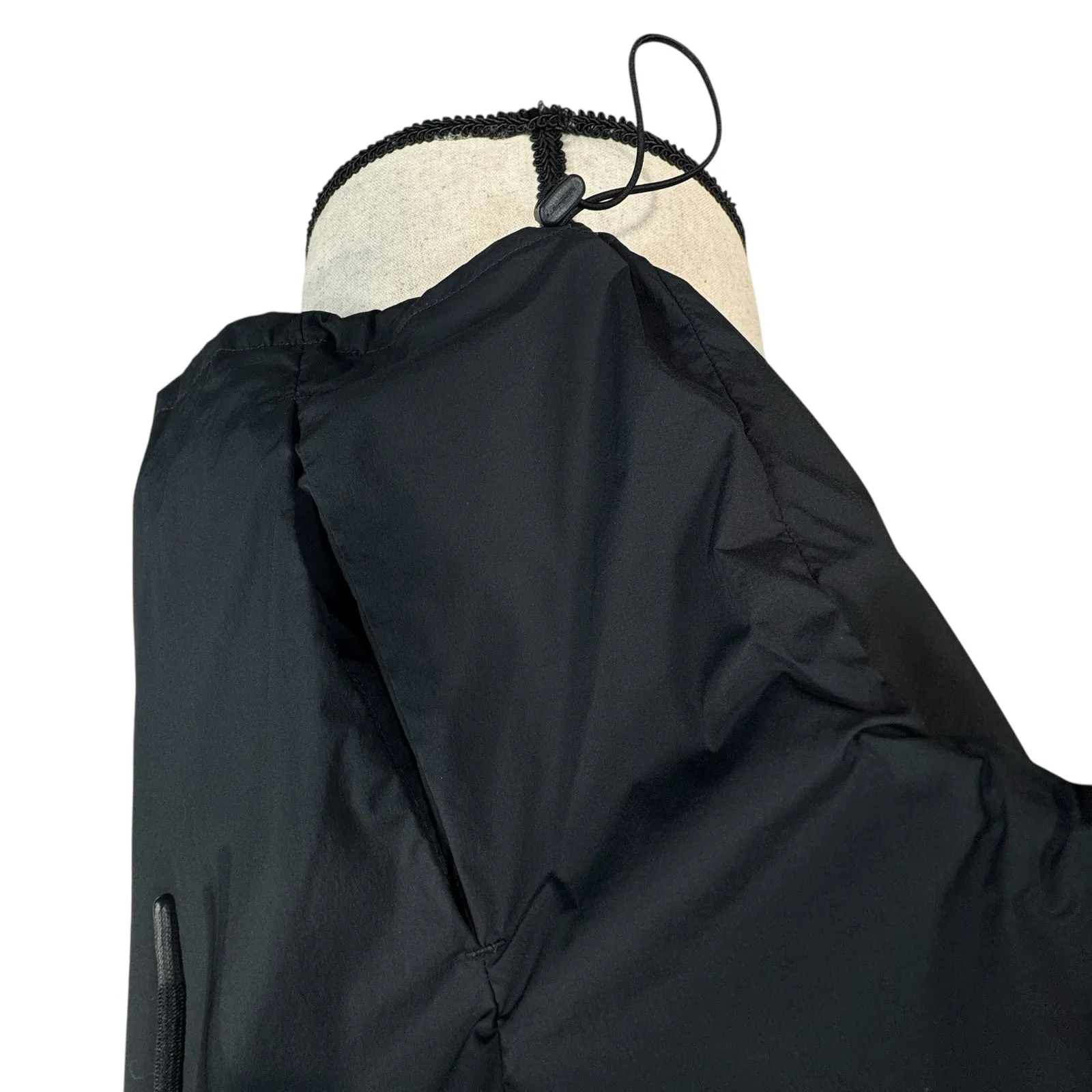 All in Motion Large Cropped Windbreaker Jacket Hooded Full-Zip Dolman Sleeves - Image 5