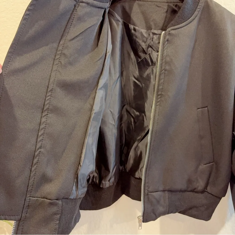 J.ING Black Jacket Outwear NWT One Size Size undefined - Image 5