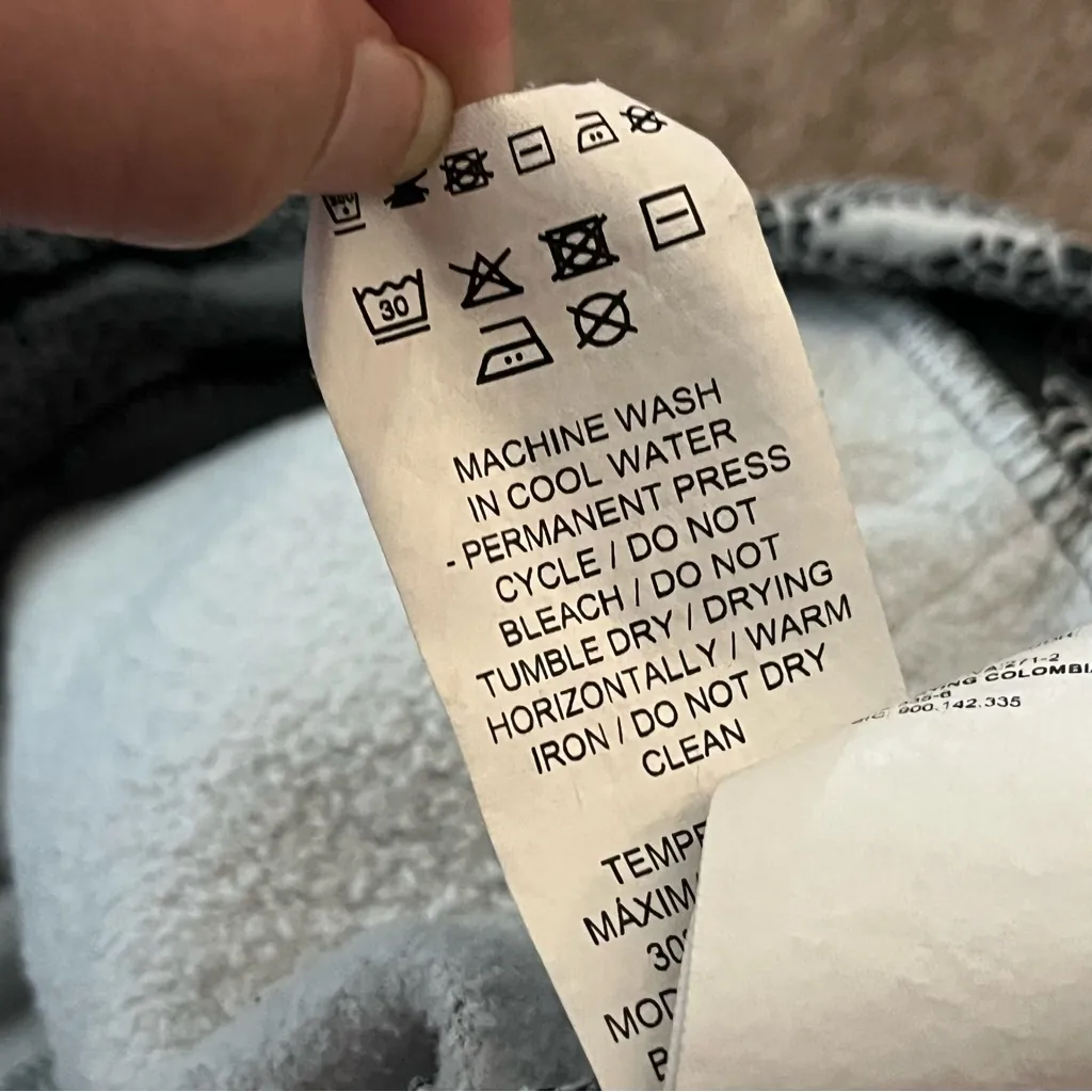 Puma Essentials Zebra Print Pullover Hoodie Kangaroo Pocket Black White S - Image 6