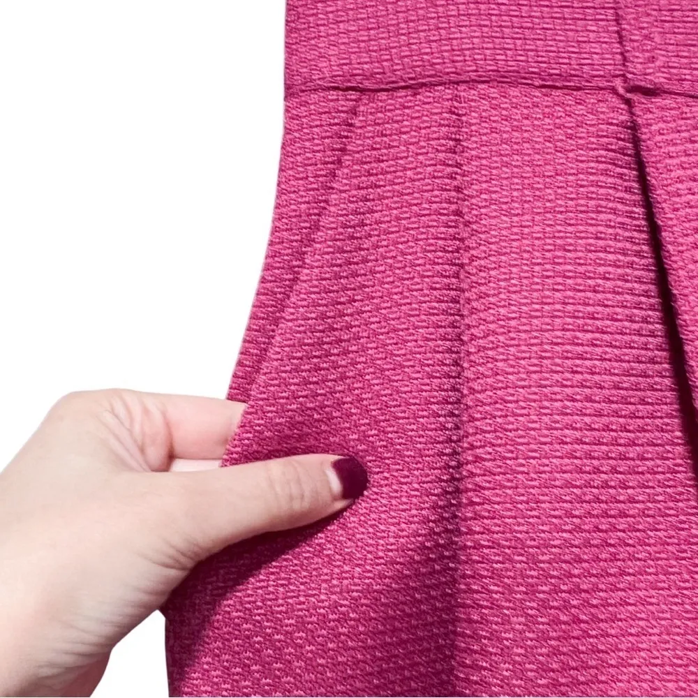 CIDER High Waist Wide Leg Tweed Purple Trouser Pants Sz L - Image 5