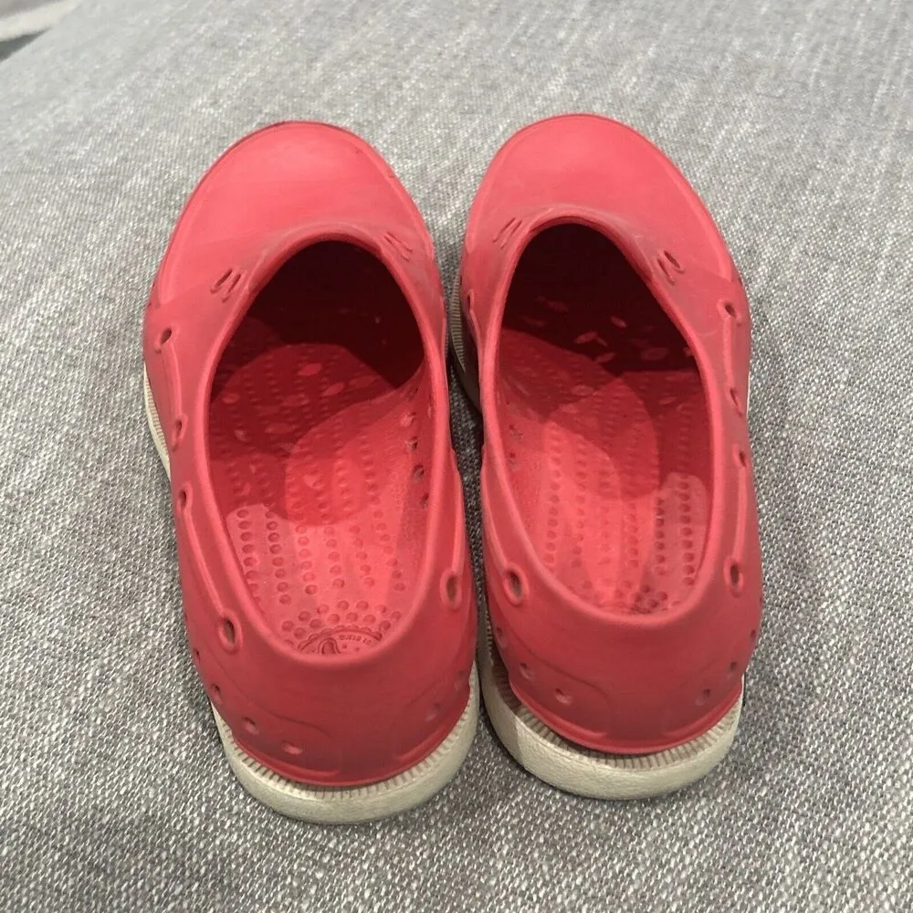 Native Howard Boat Shoes Womens 6 Mens Kids 4 Slip On Comfort Shoes Pink - Image 5