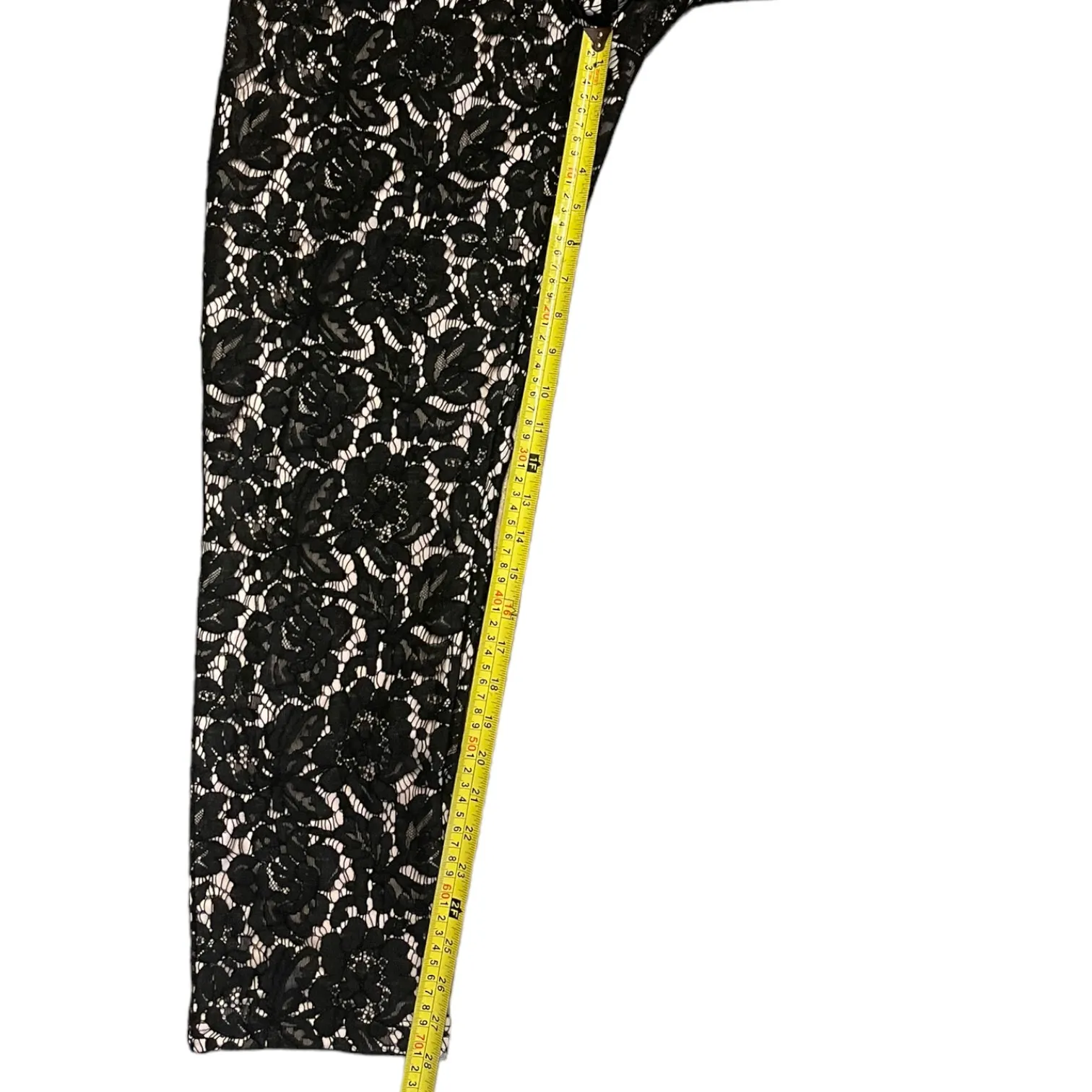 Missguided Black Lace Jumpsuit Size 8 - Image 9