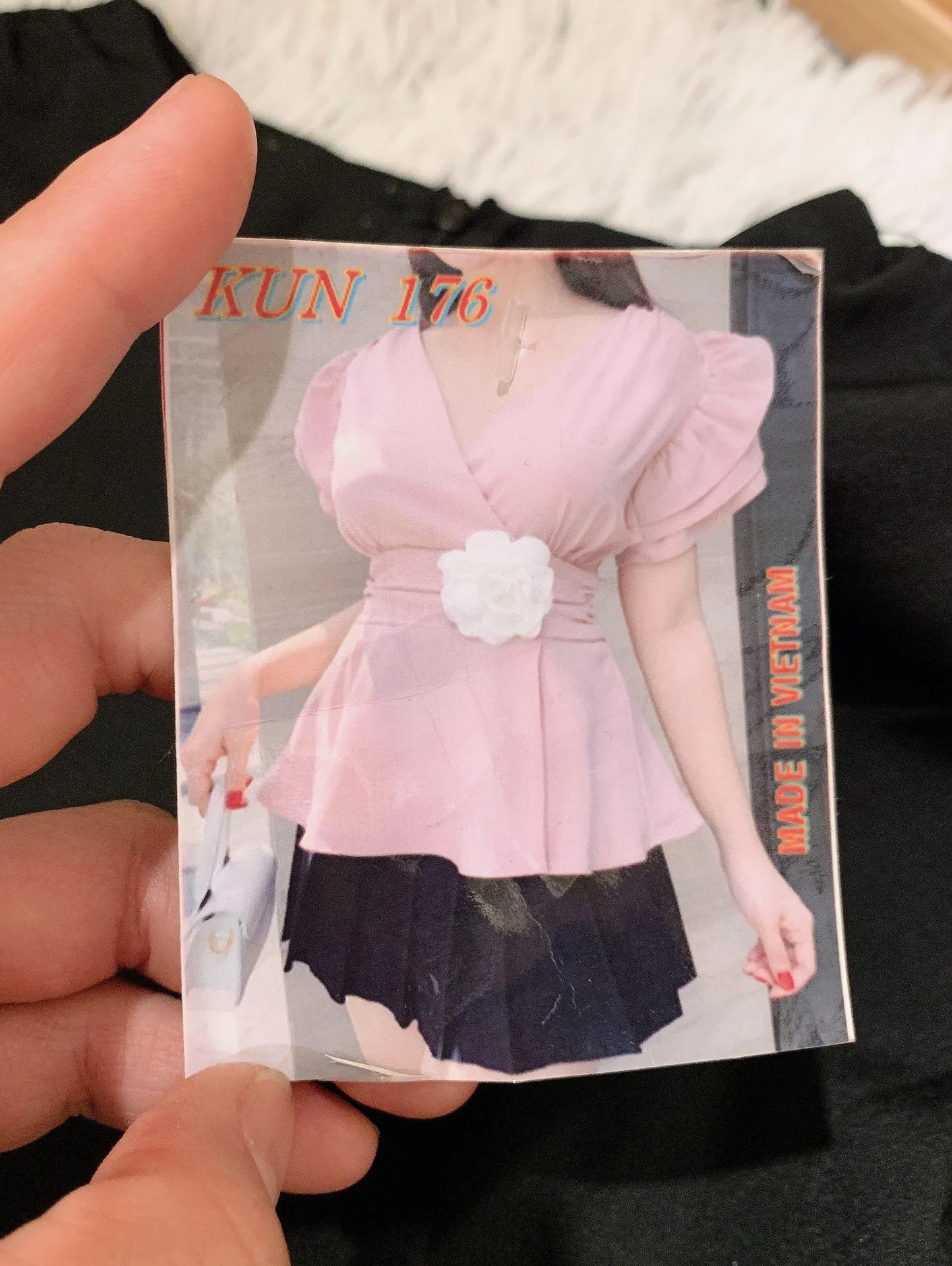 fancy top Black Size XS - Image 2