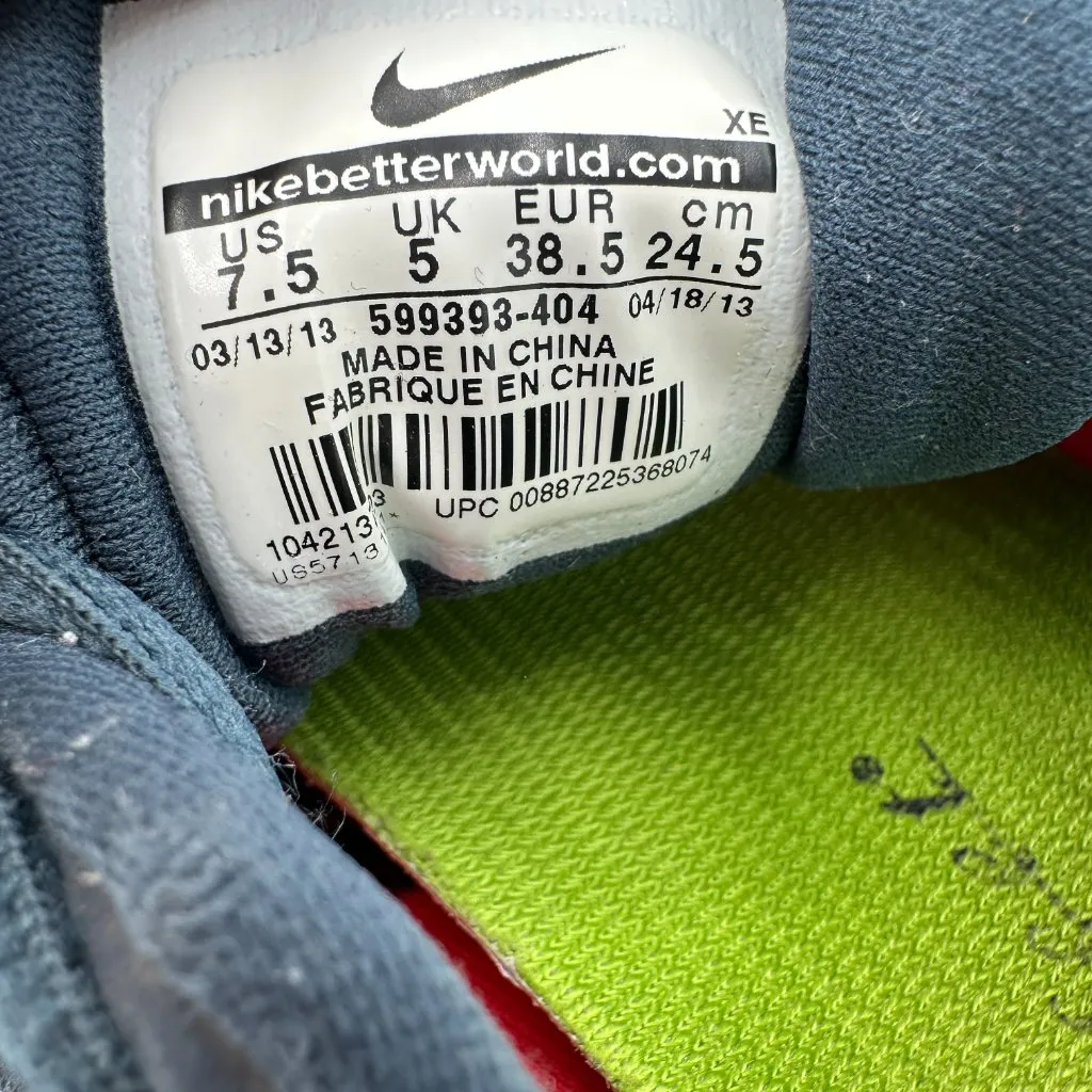 Nike Air Pegasus+ 30 Running Shoes Dark Blue Women's 7.5 - Image 7