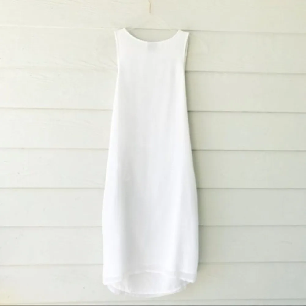 ASOS Petite White Midi Dress Geo Tribal Beaded - Image 63