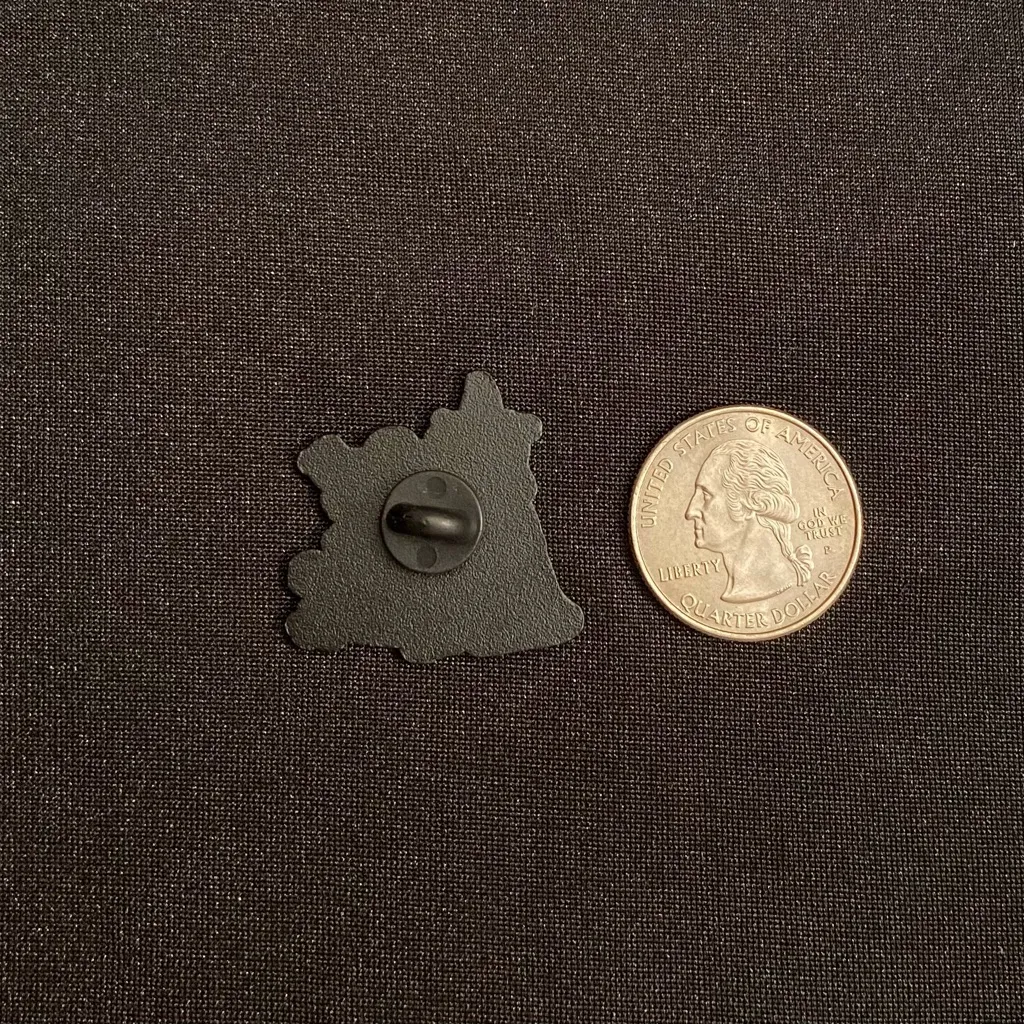 Wicked Witch Enamel Pin/Magnet Black - Image 2