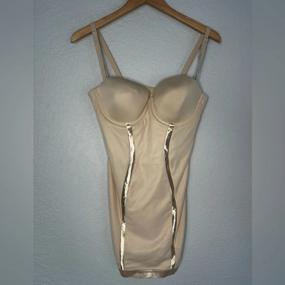 NEW Maidenform Nude Shaper Ultra Firm Control Shapewear Slip Underwire Support - Image 4