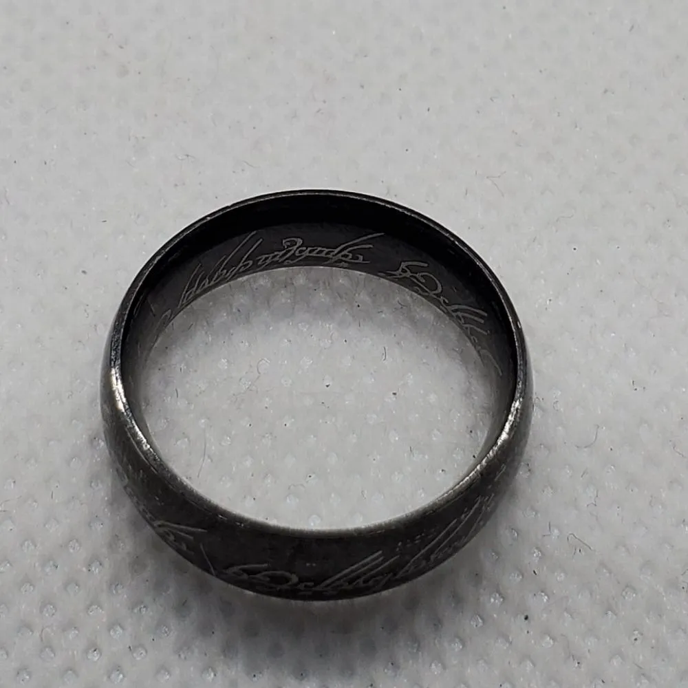 Lord of the Rings Ring (6.5) Silver - Image 5
