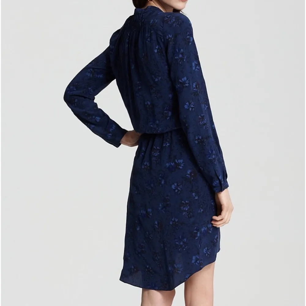 Rebecca Taylor Inky Floral Shirtdress. - Image 4