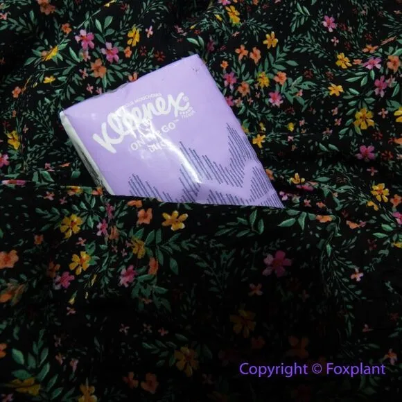 LOST + WANDER Madeline Long Sleeve Minidress In Black Multi Floral, size M - Image 16