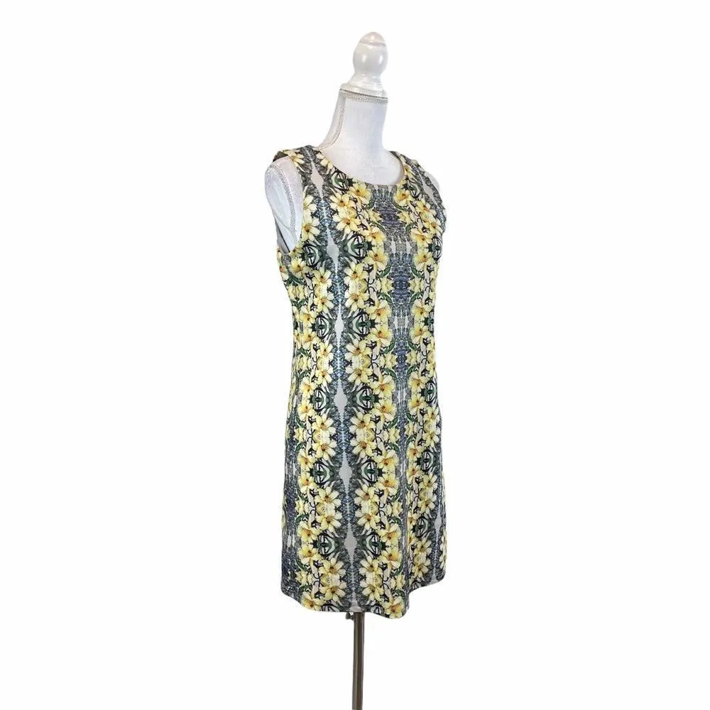 Aryeh Anthropologie Women’s Small Floral Sleeveless Mini Dress - Image 2