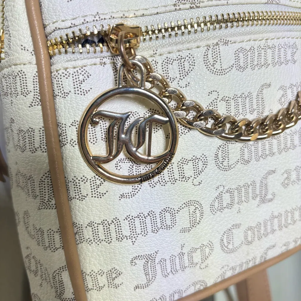 Juicy Couture pecan white and tan mini backpack - Image 2