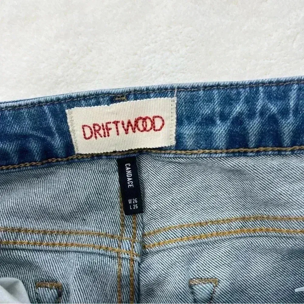 Driftwood Candace straight jeans size 26 - Image 10