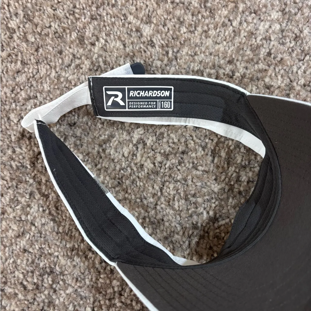 White Cannon Beach Visor - Image 3