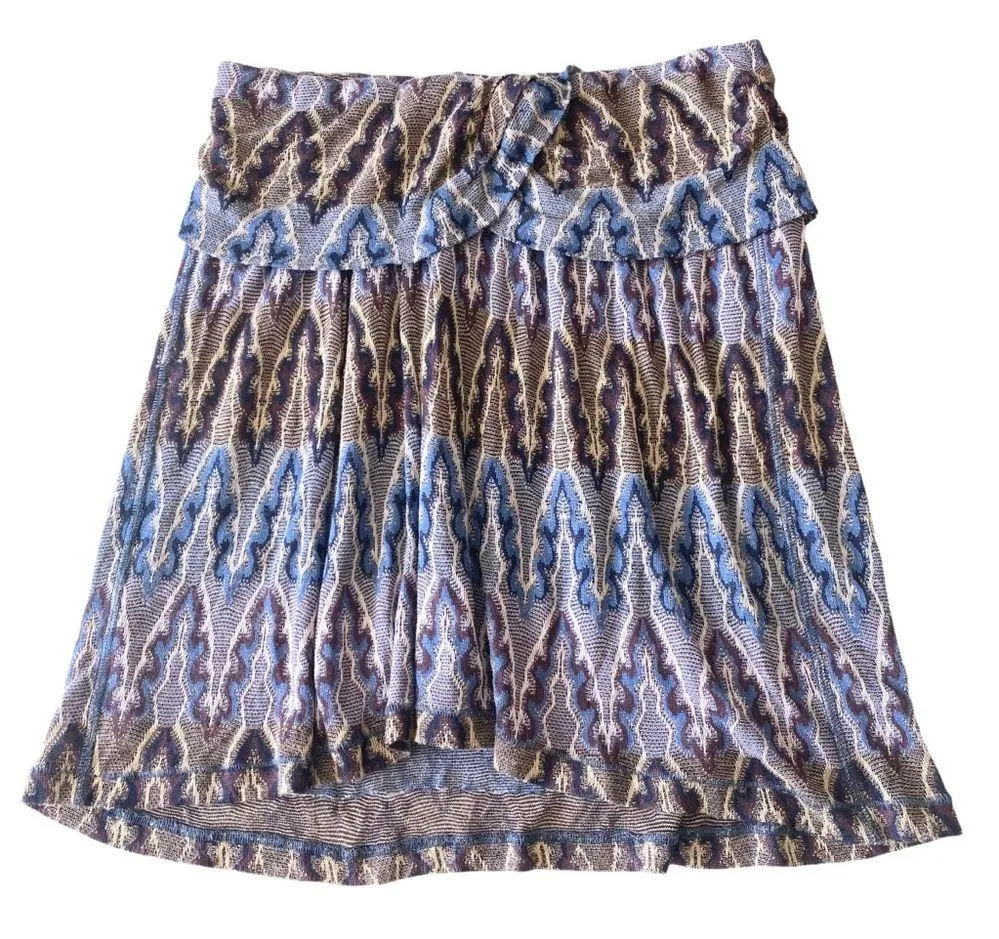Etoile  ☀︎︎ Print Silk Skirt ☀︎ Strapless Top ☀︎ Size 1 Small ☀︎ - Image 3