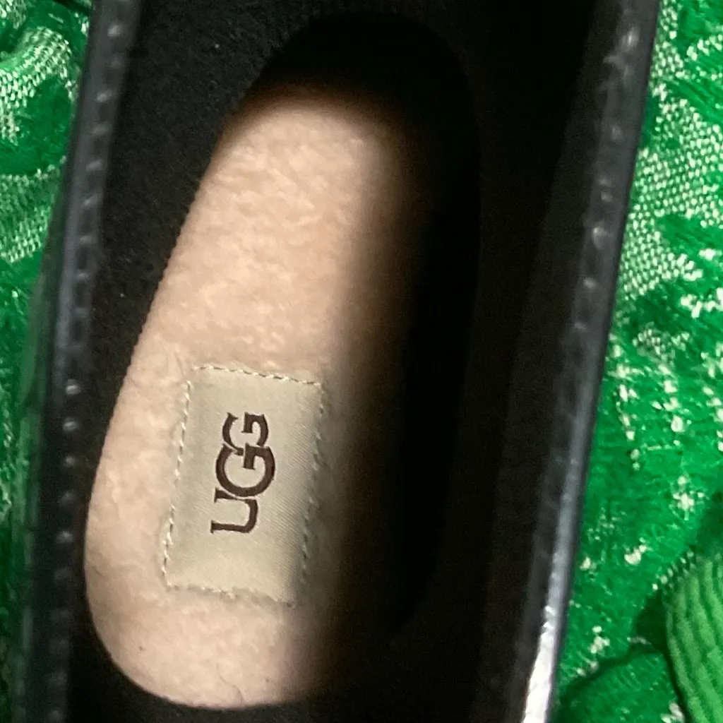 UGG Shiny Black Rain Boots - Image 10