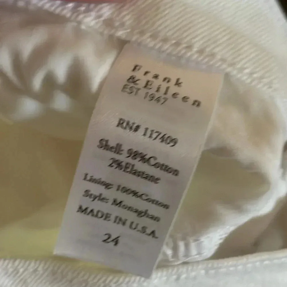 Frank & Eileen Monaghan Crop Raw Hem Jeans - Image 9