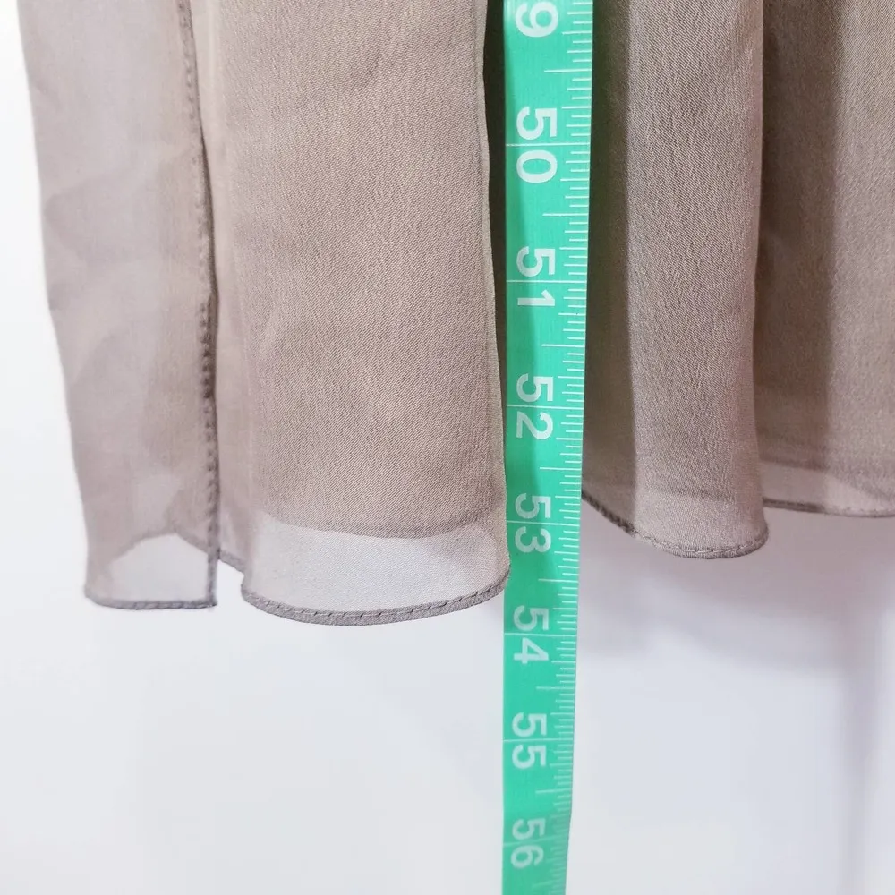 Bari Jay Olive Green Pleated Rhinestones Strapless Evening Dress Size 12 - Image 10