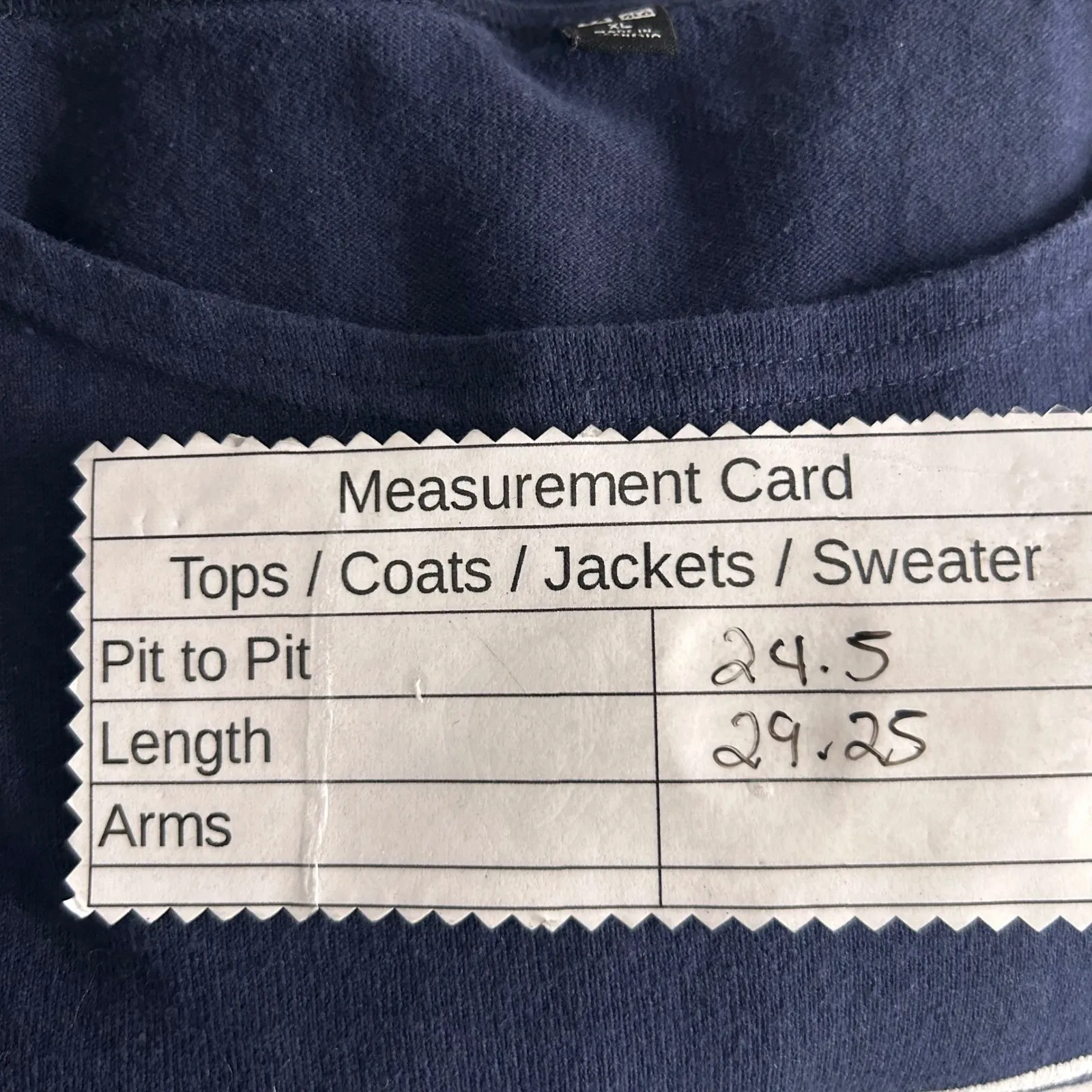 Uniqlo Heavyweight‎ Shirt XL Navy - Image 8