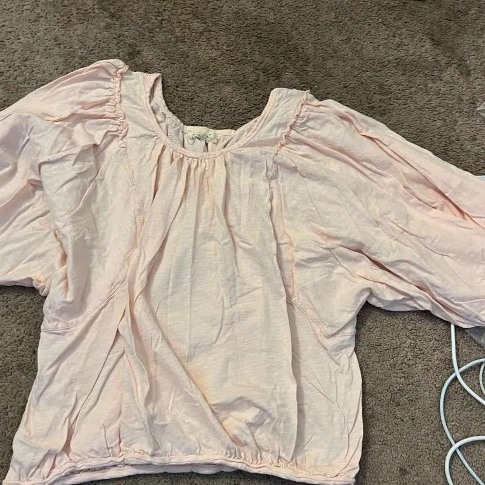 A’reve large boho blouse Pink - Image 5