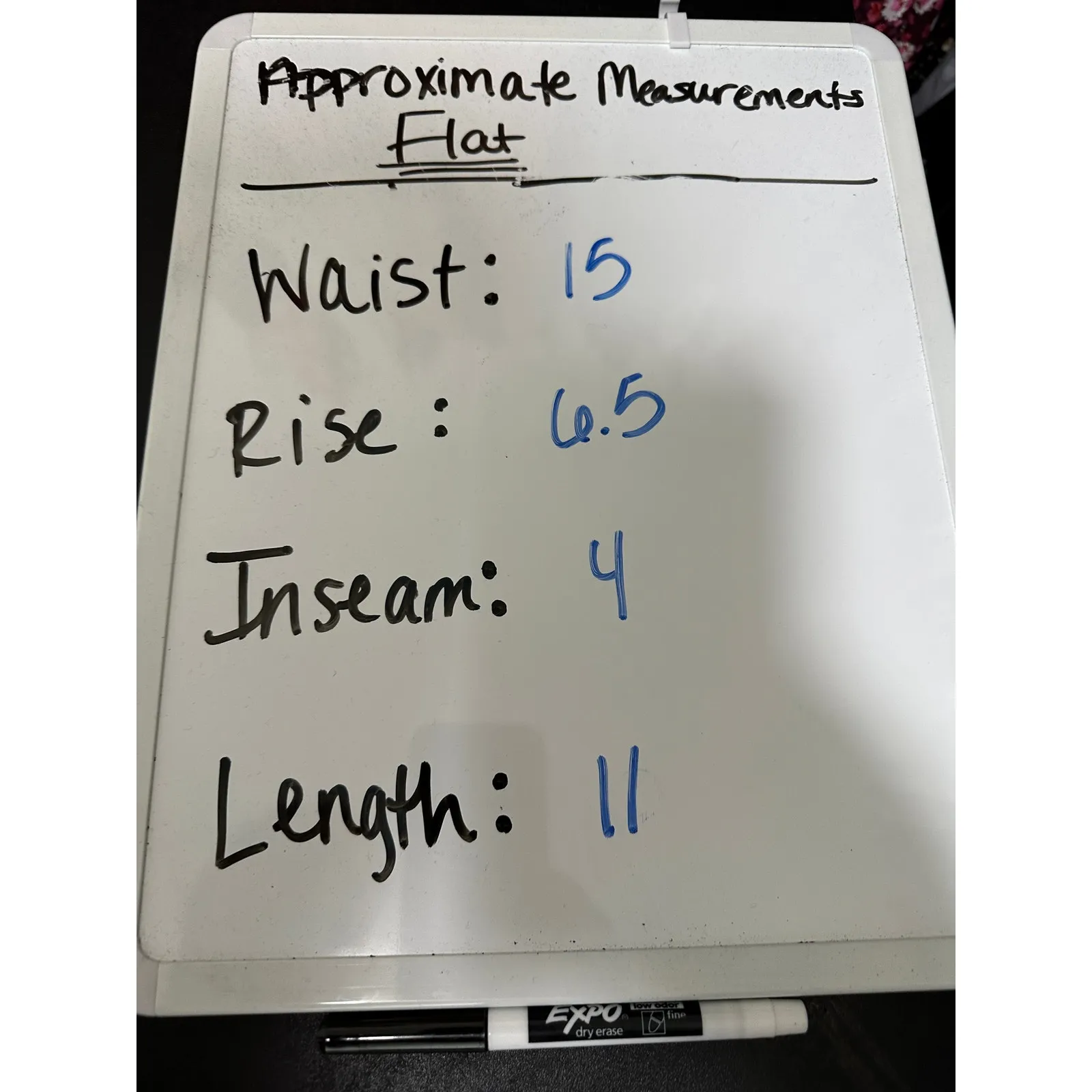 Abercrombie & Fitch Medium Wash Blue 100%‎ Cotton Cuffed Shorts Women's Size 2 - Image 6