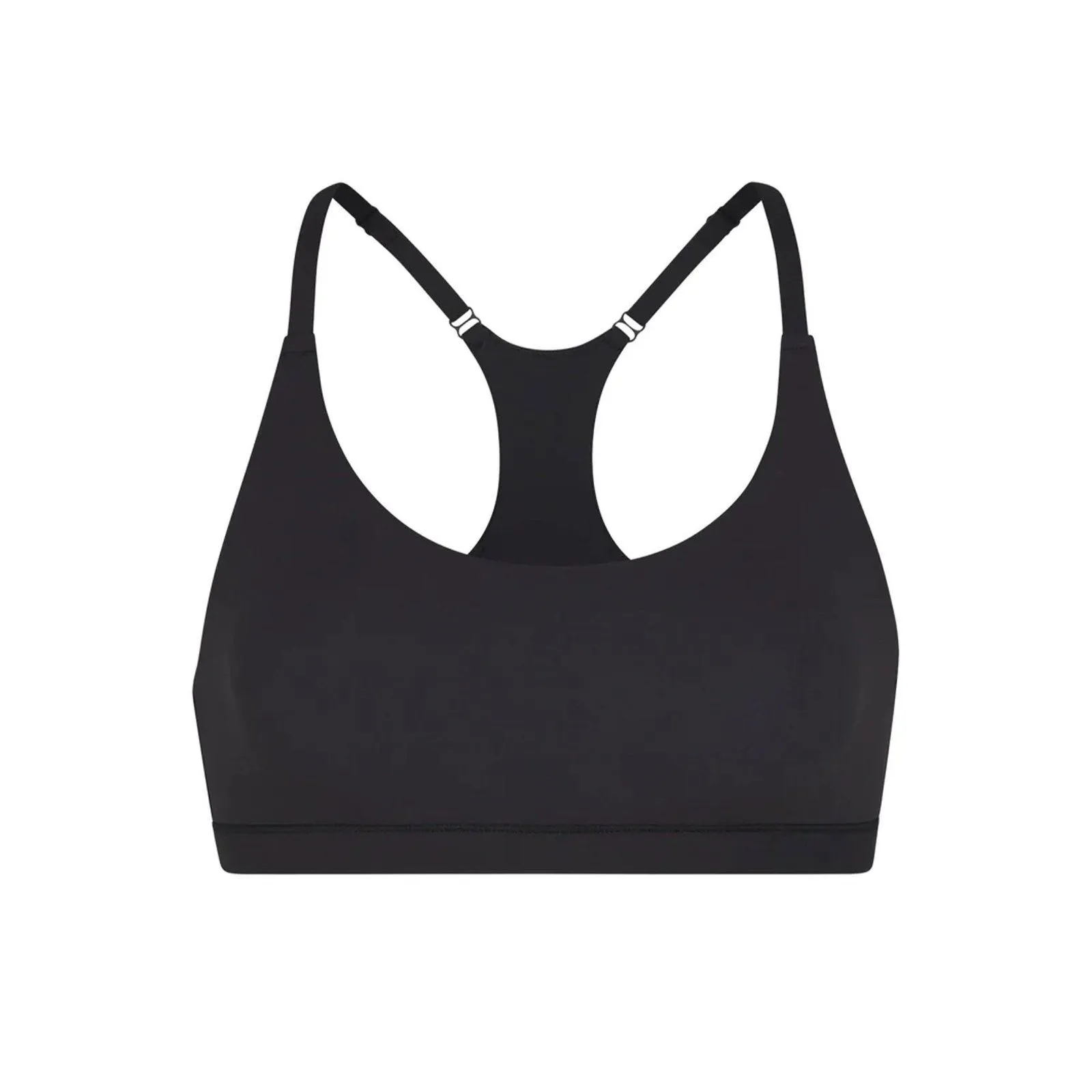 Skims Fits Everybody Racerback Bralette Onyx Size Small - Image 3