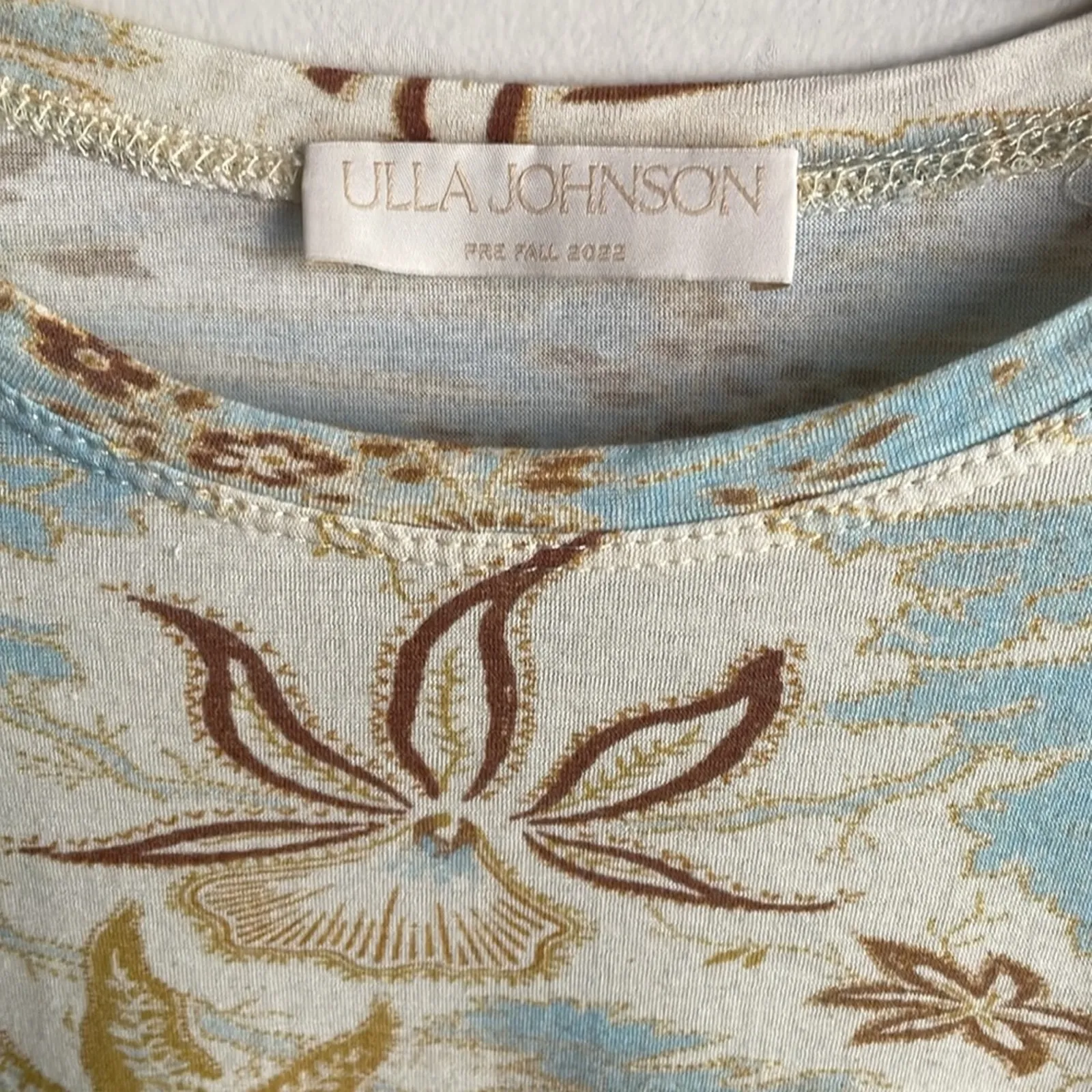 Ulla Johnson Estelle T-shirt Gardenia - Image 7