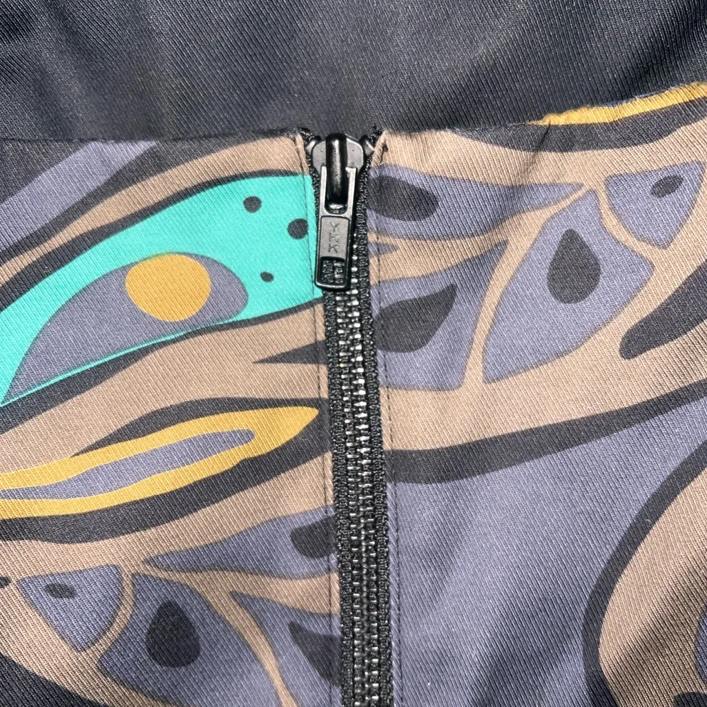 French Connection Wizard Strapless Cotton Spandex Navy Blue Mini Dress🦎🌵 - Image 4