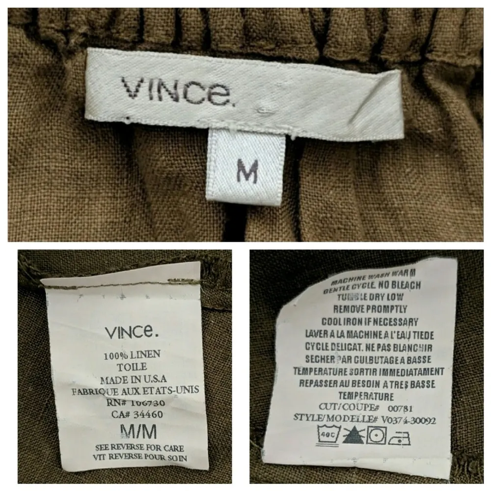 Vince Linen Skirt - Size M - FLAWED - Image 4