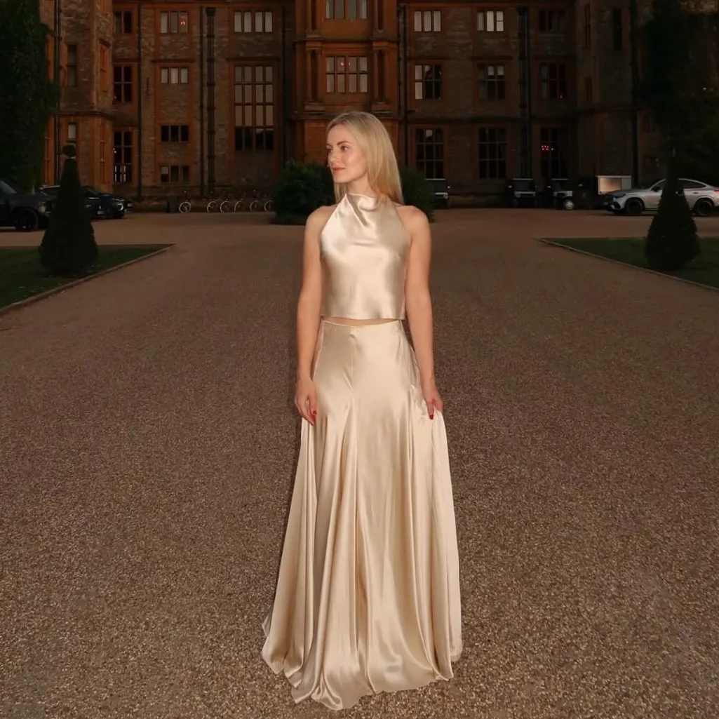 Reformation Sera Silk Two Piece - Image 2