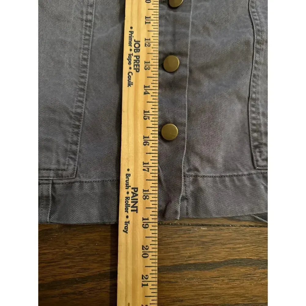 Young Fabulous and Broke cotton tencel button front skirt elastic waist L - Image 5