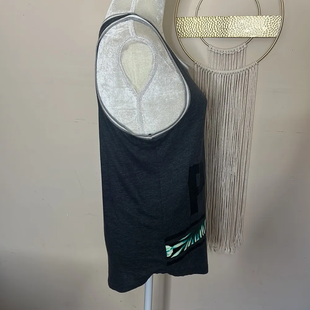 Pink Victoria’s Secret • palm leaf racerback tank top - Image 58