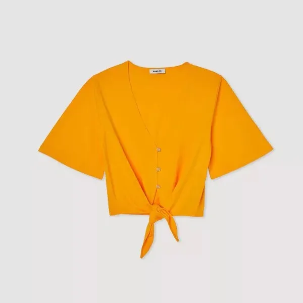 Sandro Jewel Short T-Shirt - Image 6