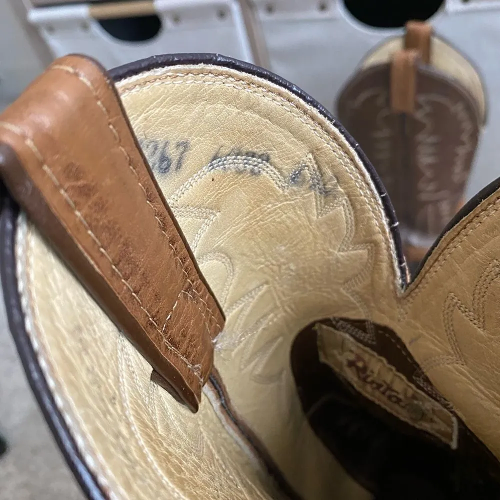 Vintage brown western tiara boots Brown Size 6.5 - Image 7