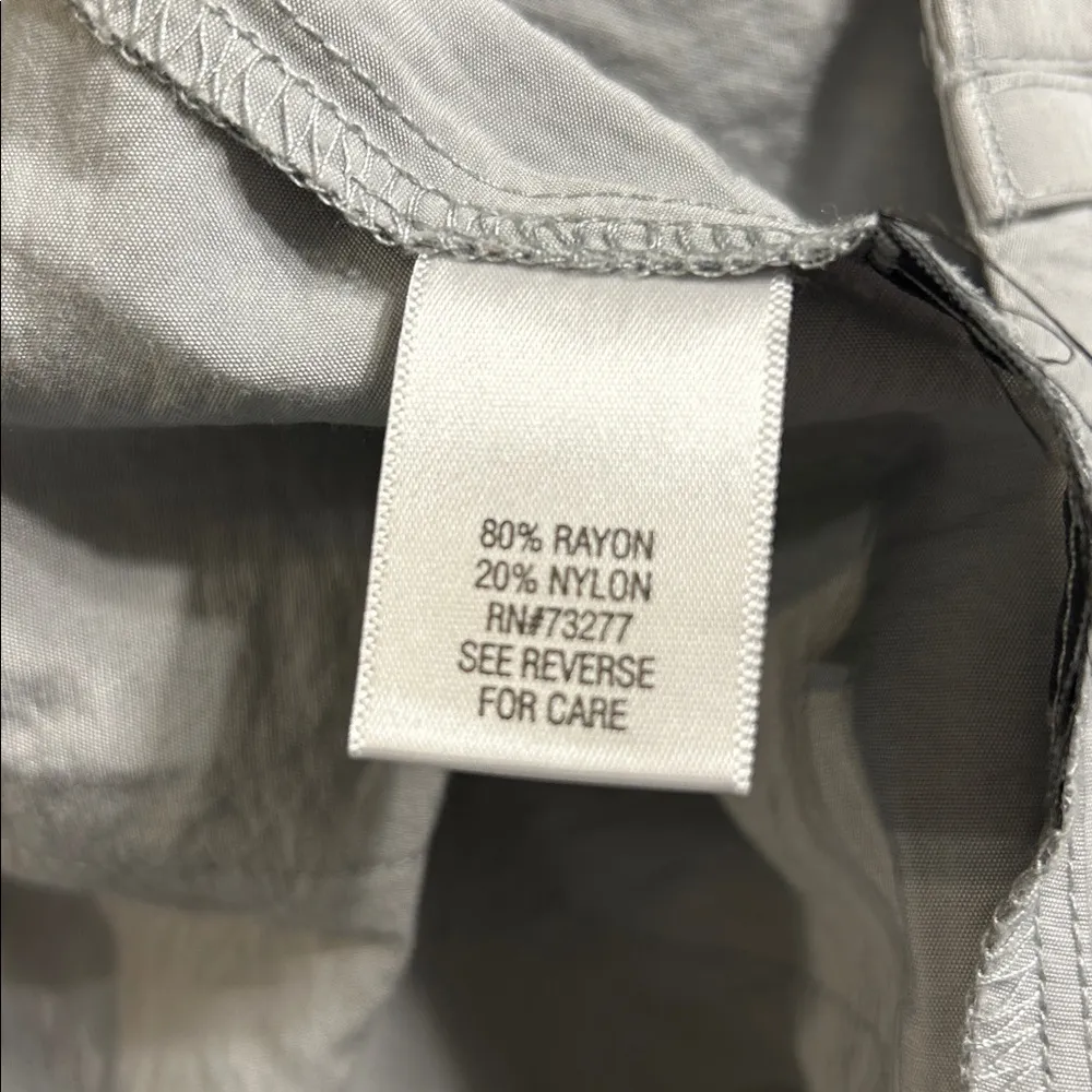 Simply Vera Vera Wang Gray Skirt - Image 5