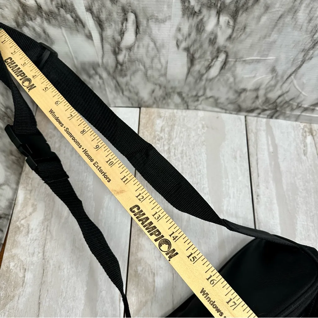 Disney World Park Black Nylon Embroidered Fanny Pack Adjustable Strap Travel Fun - Image 11