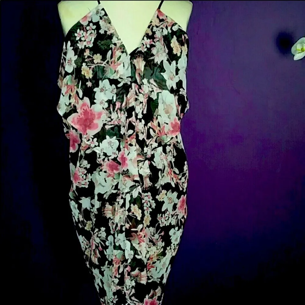 Romeo & Juliet Couture Cascade Mini Dress Size L - Image 5