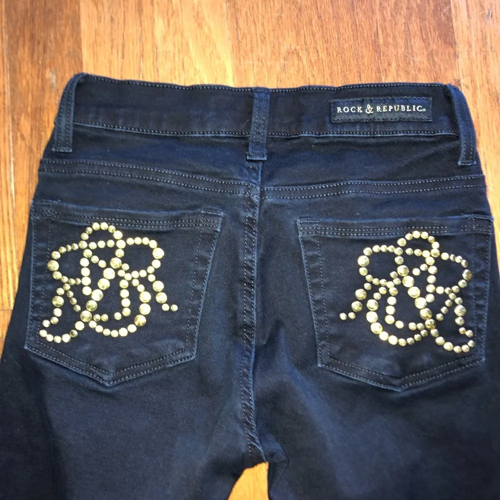 Rock & Republic Roskilde Capri cropped jeans, 0 - Image 4