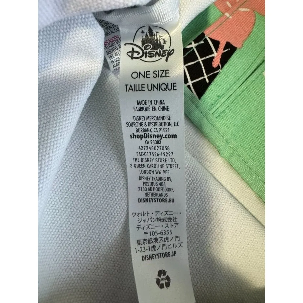 Disney Eats Mickey and Minnie Mouse Ice Cream Treats Foodie Canvas Tote Bag NWT - Image 5