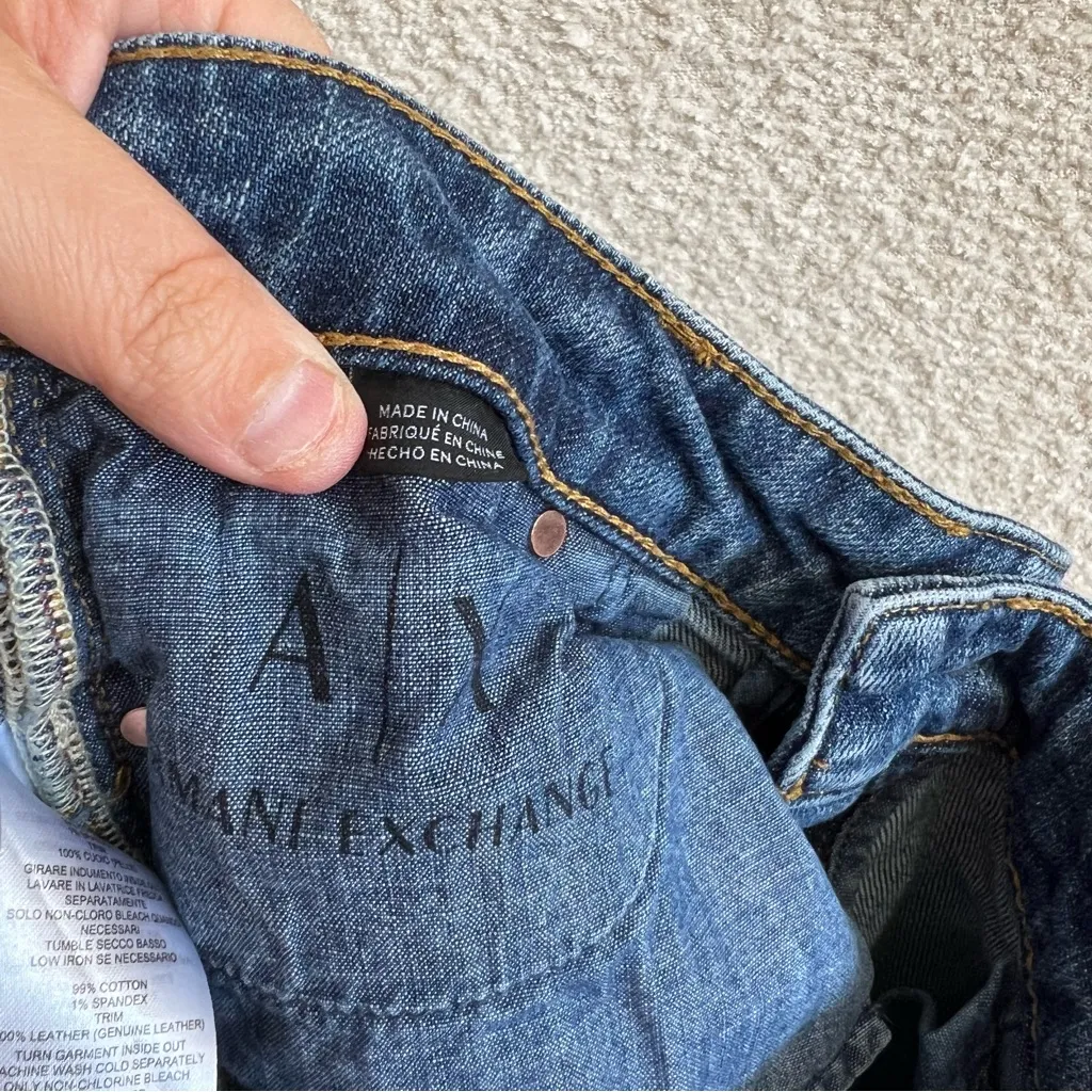 Armani Exchange Women’s Skinny Stretch Jeans Size 26 S/C‎ - Image 16