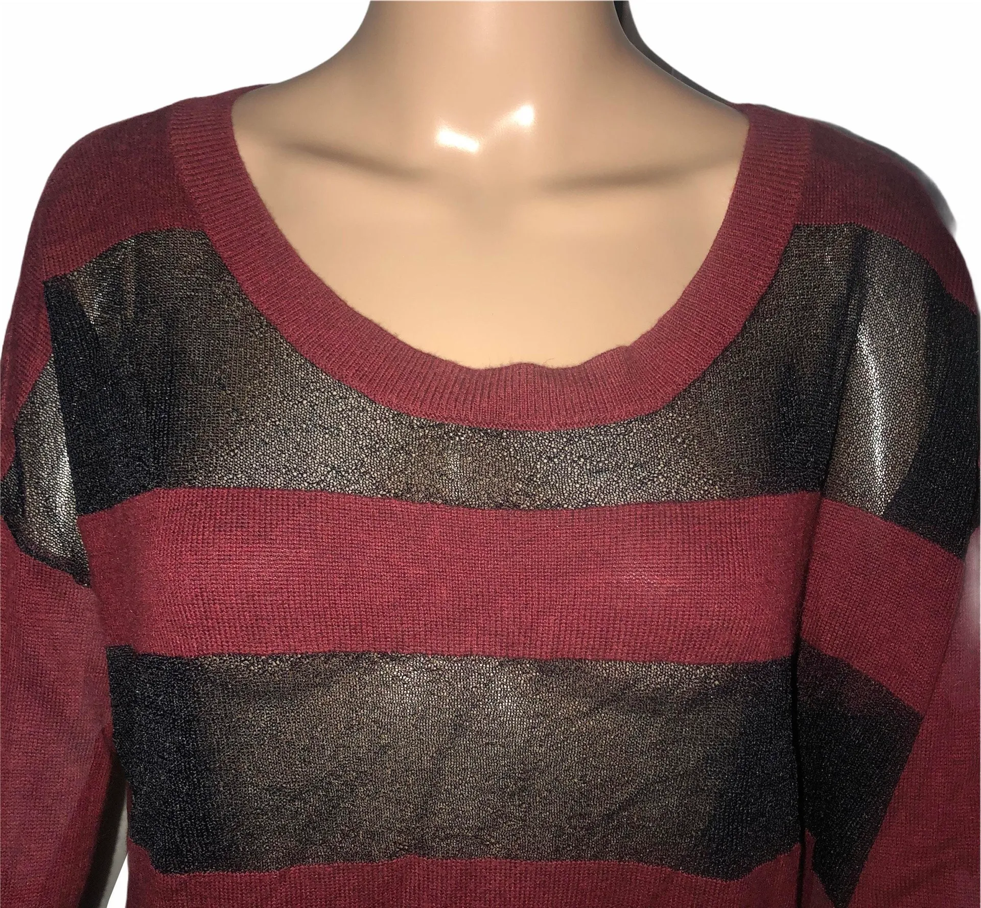 Cashmere Blend Striped Sweater - Image 3