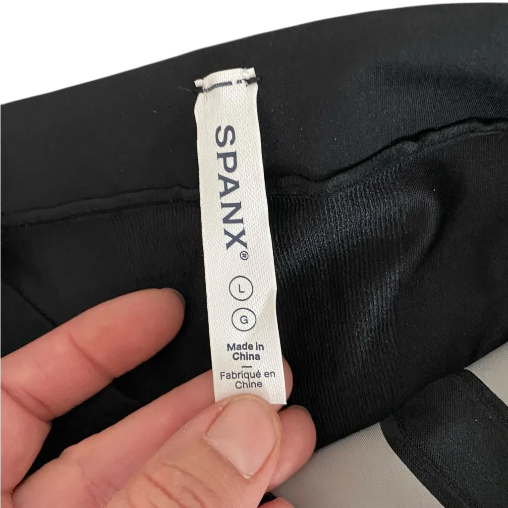 New SPANXsculpt™ OnCore High-Waisted Mid-Thigh Shorts Black Shapewear Revolve - Image 7