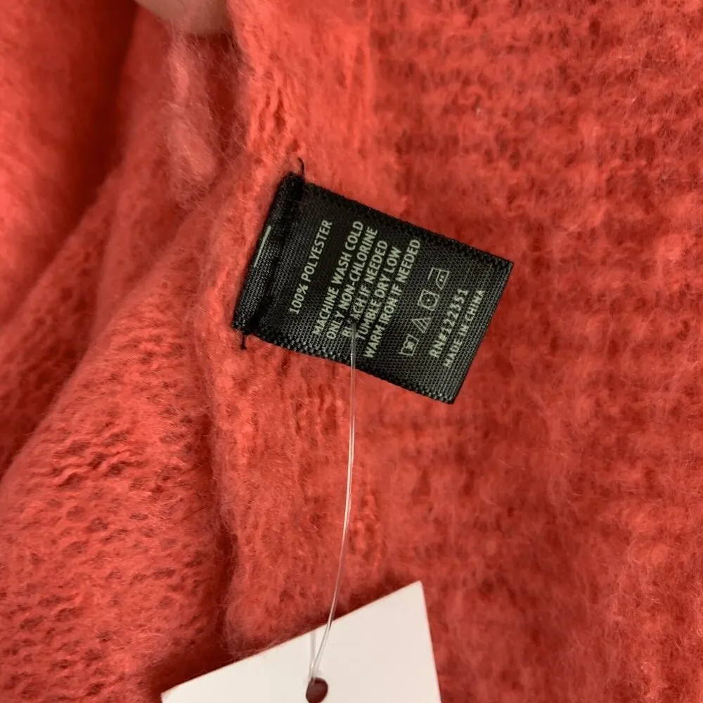 Minx Pink Scarf Soft Knit NWT Cozy Winter Accessories Fall Fashion - Image 3