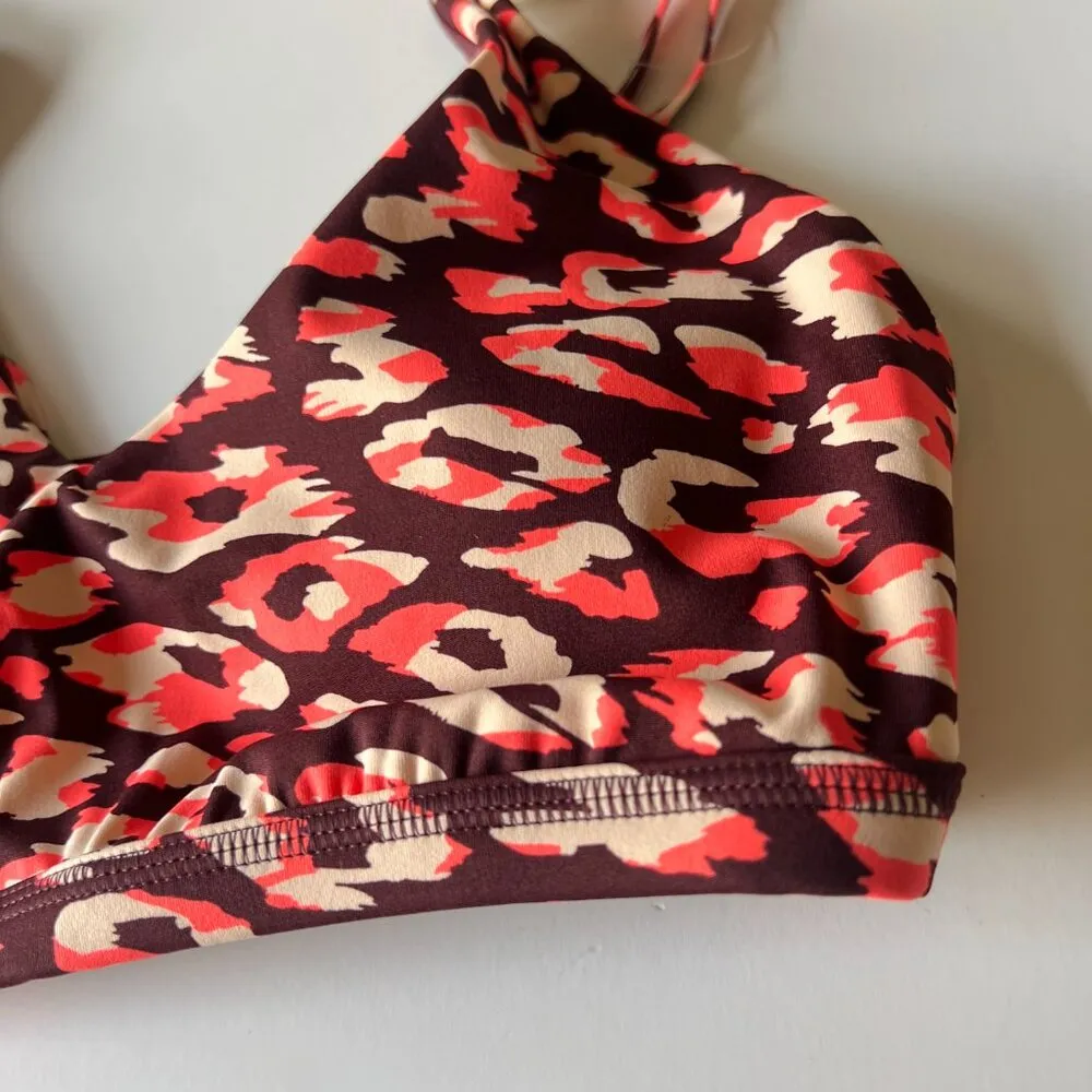 NWT  Offline Goals Stretch Medium Support Sports Bra Printed Size XS NEW - Image 4