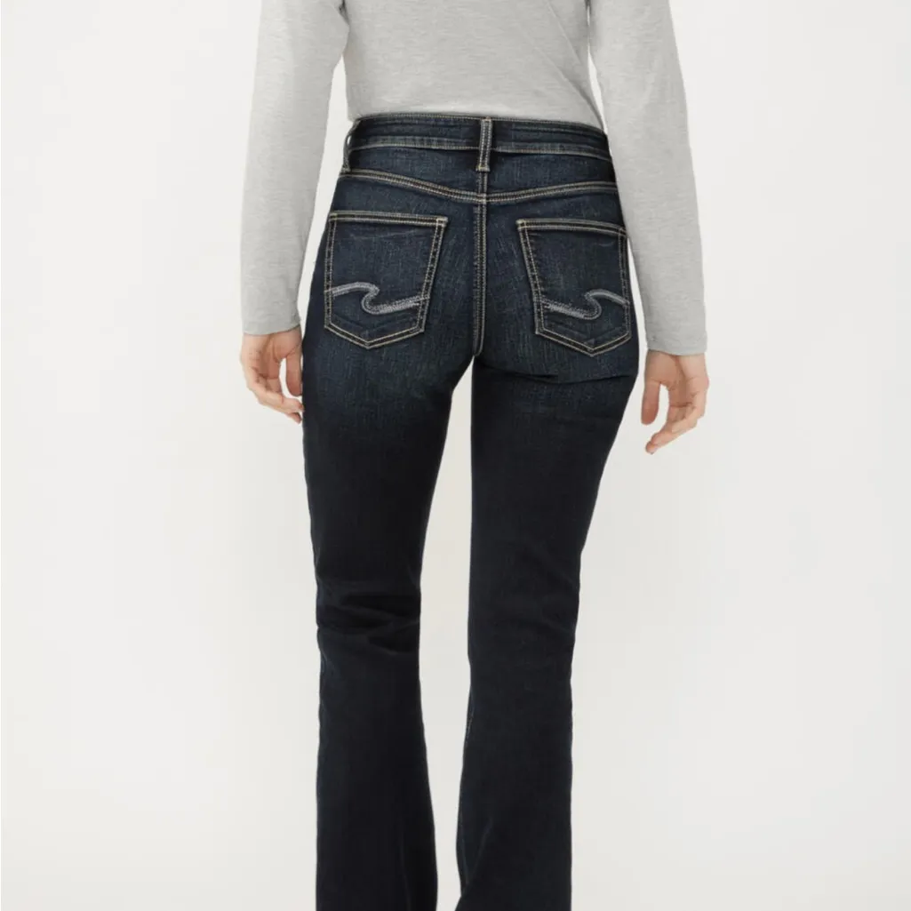 Silver Jeans Co. Avery Women's Deep Indigo  Slim Boot Cut - Image 7